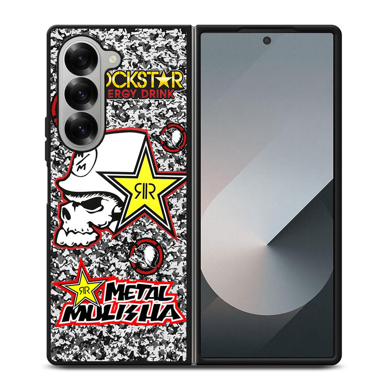 ROCKSTAR METAL MULISHA CAMO Samsung Galaxy Z Fold 6 Case Cover ROCKSTAR METAL MULISHA CAMO Samsung Galaxy Z Fold 6 Case Cover