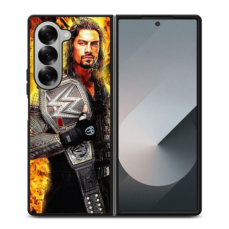 ROMAN REIGNS WRESTLING WWE Samsung Galaxy Z Fold 6 Case Cover