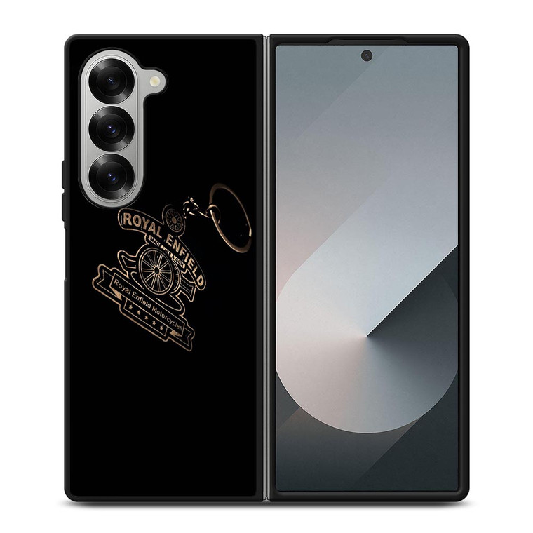 ROYAL ENFIELD KEY CHAN BLACK LOGO Samsung Galaxy Z Fold 6 Case Cover ROYAL ENFIELD KEY CHAN BLACK LOGO Samsung Galaxy Z Fold 6 Case Cover