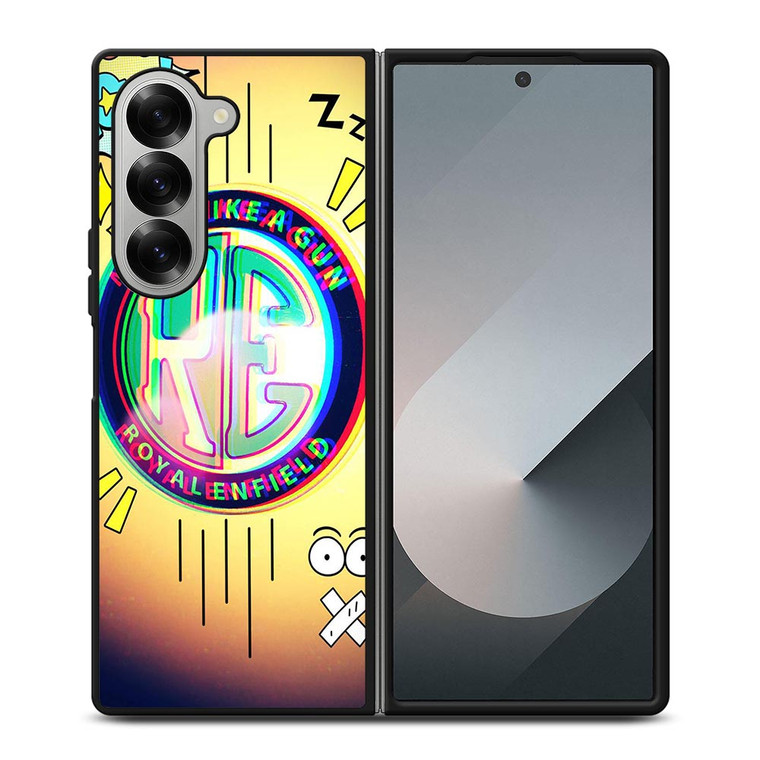 ROYAL ENFIELD MADE LIKE A GUN ARTWORK Samsung Galaxy Z Fold 6 Case Cover ROYAL ENFIELD MADE LIKE A GUN ARTWORK Samsung Galaxy Z Fold 6 Case Cover
