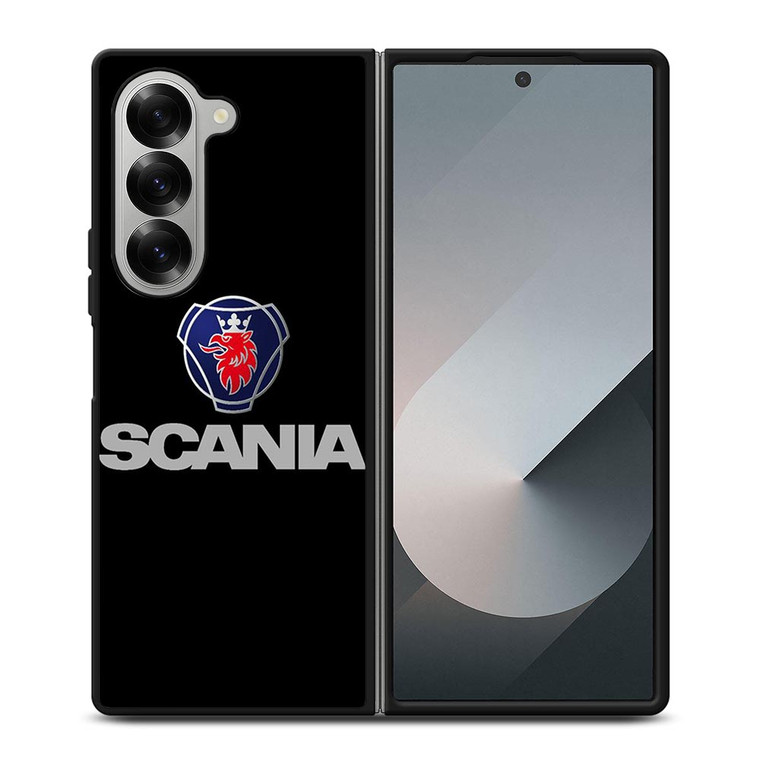 SAAB SCANIA TRUCK LOGO Samsung Galaxy Z Fold 6 Case Cover SAAB SCANIA TRUCK LOGO Samsung Galaxy Z Fold 6 Case Cover