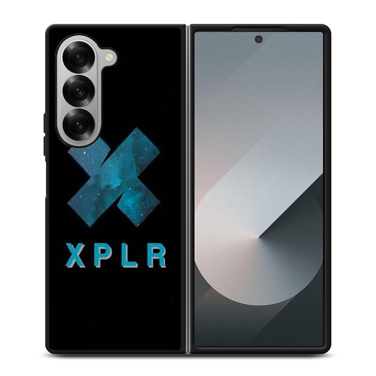 SAM AND COLBY XPLR SYMBOL Samsung Galaxy Z Fold 6 Case Cover SAM AND COLBY XPLR SYMBOL Samsung Galaxy Z Fold 6 Case Cover