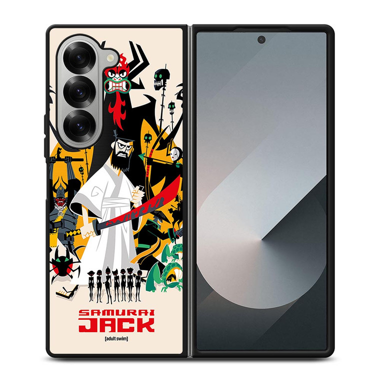 SAMURAI JACK CARTOON Samsung Galaxy Z Fold 6 Case Cover SAMURAI JACK CARTOON Samsung Galaxy Z Fold 6 Case Cover