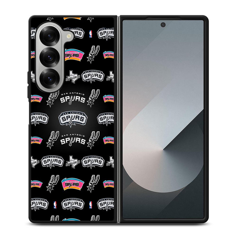 SAN ANTONIO SPURS COLLAGE Samsung Galaxy Z Fold 6 Case Cover SAN ANTONIO SPURS COLLAGE Samsung Galaxy Z Fold 6 Case Cover