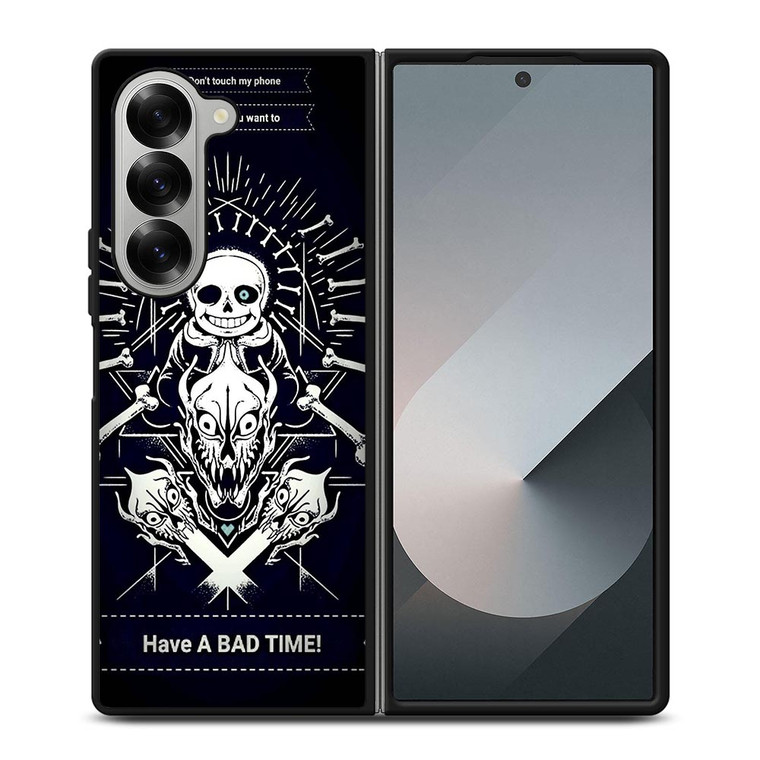 SANS UNDERTALE BAD TIME CARTOON Samsung Galaxy Z Fold 6 Case Cover
