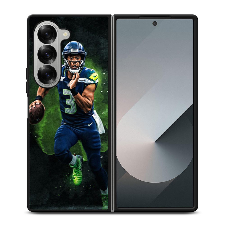 SEATTLE SEAHAWKS RUSSELL WILSON NFL Samsung Galaxy Z Fold 6 Case Cover SEATTLE SEAHAWKS RUSSELL WILSON NFL Samsung Galaxy Z Fold 6 Case Cover
