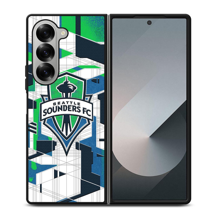 SEATTLE SOUNDERS FC SYMBOL Samsung Galaxy Z Fold 6 Case Cover