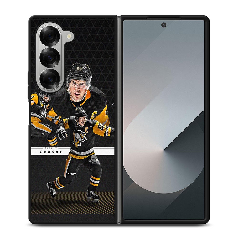 SIDNEY CROSBY PITTSBURGH PENGUINS NHL 2 Samsung Galaxy Z Fold 6 Case Cover