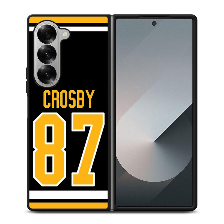 SIDNEY CROSBY PITTSBURGH PENGUINS NHL Samsung Galaxy Z Fold 6 Case Cover