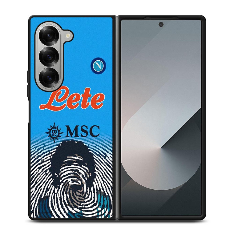 SSC NAPOLI DIEGO MARADONA Samsung Galaxy Z Fold 6 Case Cover SSC NAPOLI DIEGO MARADONA Samsung Galaxy Z Fold 6 Case Cover