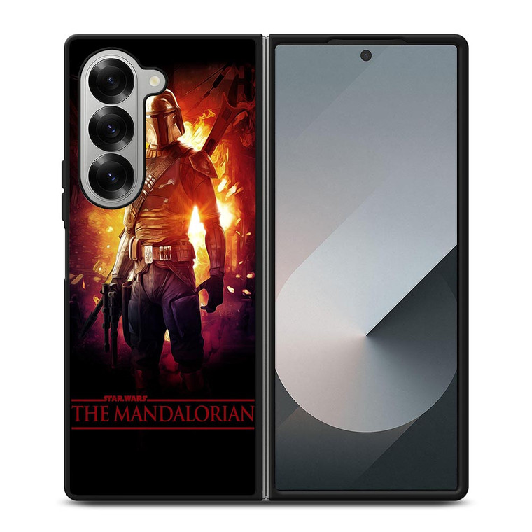 STAR WARS THE MANDALORIAN MOVIE Samsung Galaxy Z Fold 6 Case Cover STAR WARS THE MANDALORIAN MOVIE Samsung Galaxy Z Fold 6 Case Cover