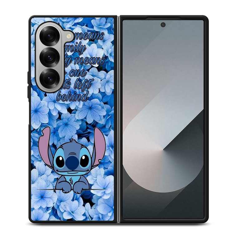 STITCH DISNEY OHANA FAMILY QUOTE Samsung Galaxy Z Fold 6 Case Cover