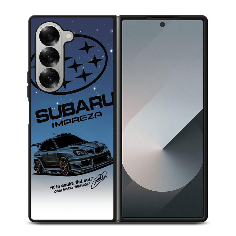 SUBARU IMPREZA COLIN MCRAE Samsung Galaxy Z Fold 6 Case Cover
