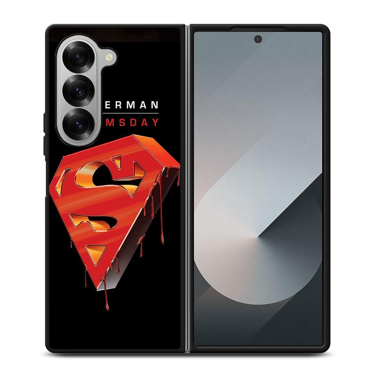 SUPERMAN DOOMSDAY LOGO Samsung Galaxy Z Fold 6 Case Cover SUPERMAN DOOMSDAY LOGO Samsung Galaxy Z Fold 6 Case Cover