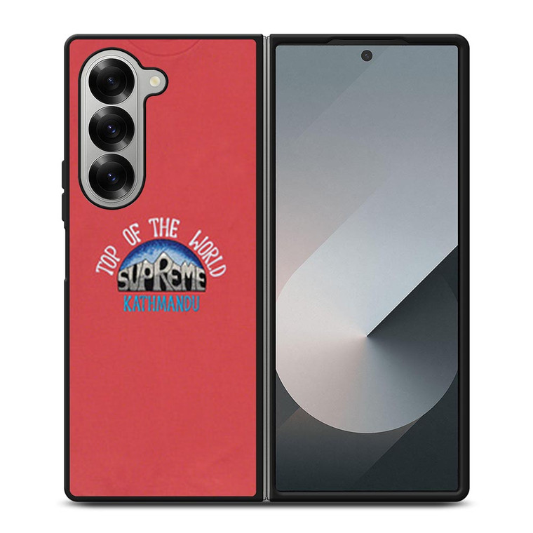 SUPREME TOP OF KATHMANDU Samsung Galaxy Z Fold 6 Case Cover SUPREME TOP OF KATHMANDU Samsung Galaxy Z Fold 6 Case Cover