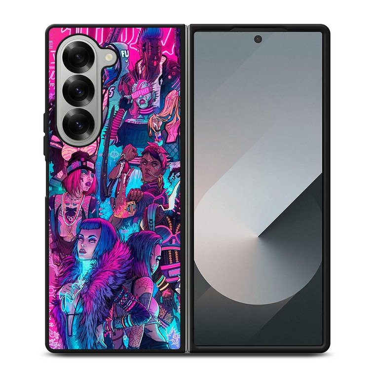 THE MOXES CYBERPUNK 2077 Samsung Galaxy Z Fold 6 Case Cover