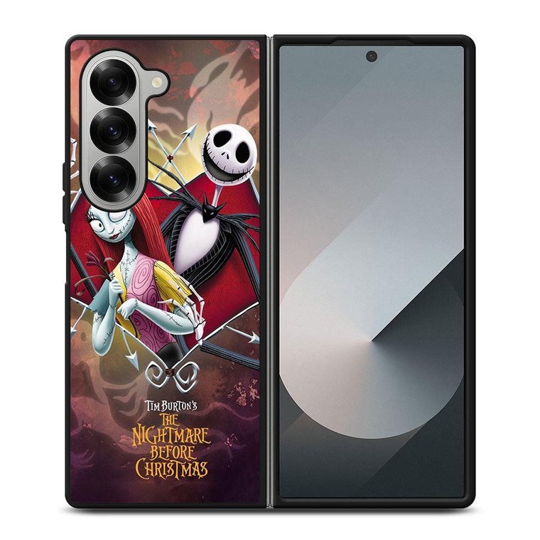 THE NIGHTMARE BEFORE CHRISTMAS CARTOON Samsung Galaxy Z Fold 6 Case Cover