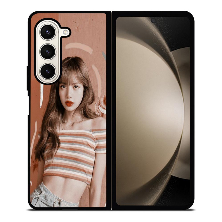 LALISA BLACKPINK PASTEL Samsung Galaxy Z Fold 5 Case Cover