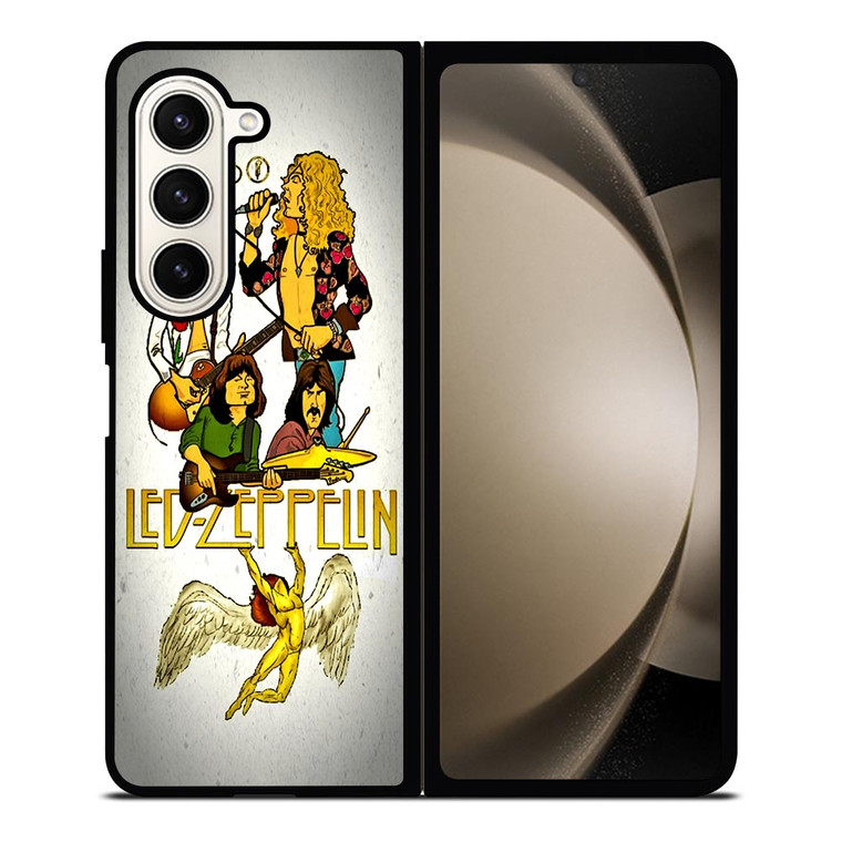 LED ZEPPELIN CARTOON Samsung Galaxy Z Fold 5 Case Cover