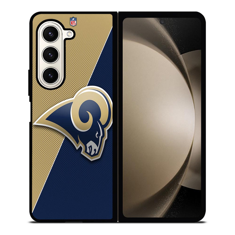LOS ANGELES RAMS NFL LOGO Samsung Galaxy Z Fold 5 Case Cover