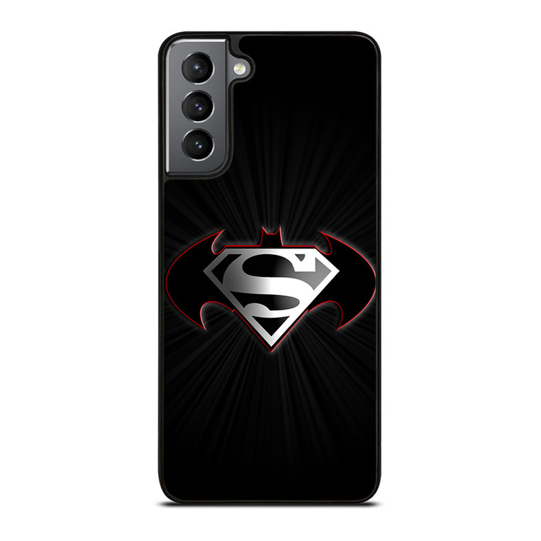 BATMAN VS SUPERMAN SYMBOL Samsung Galaxy S21 Plus Case