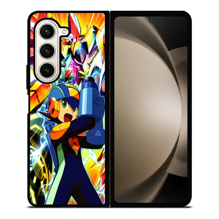 MEGA MAN BATTLE NETWORK GAMES Samsung Galaxy Z Fold 5 Case Cover