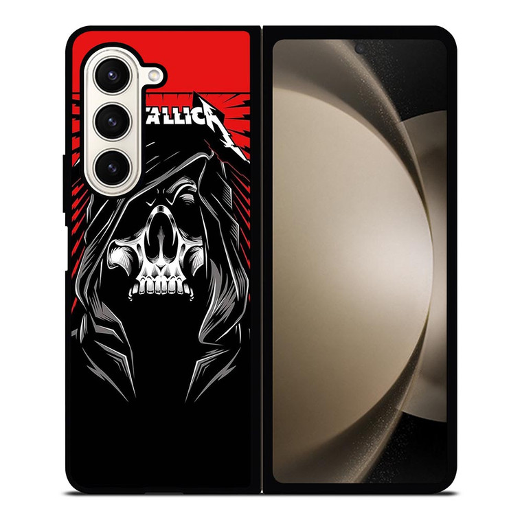 METALLICA LOGO SKULL Samsung Galaxy Z Fold 5 Case Cover