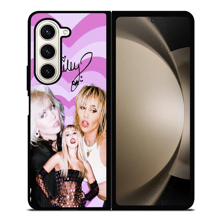 MILEY CYRUS CUTE Samsung Galaxy Z Fold 5 Case Cover