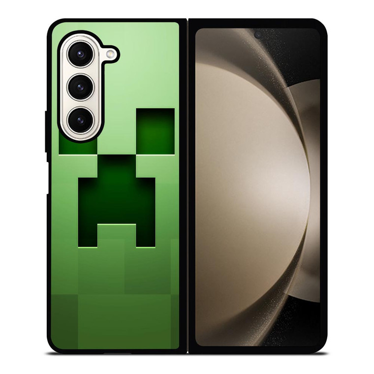 MINECRAFT CREEPER GAME Samsung Galaxy Z Fold 5 Case Cover
