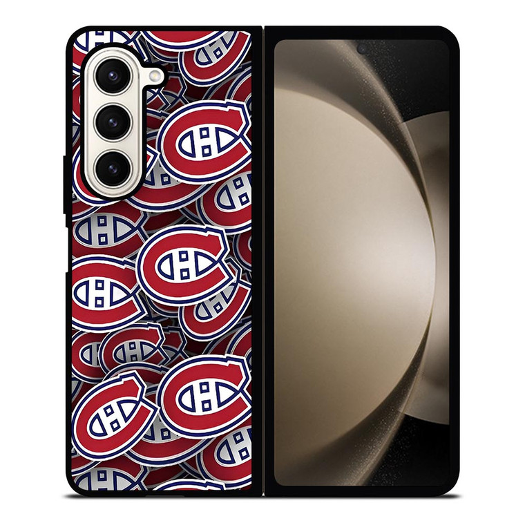 MONTREAL CANADIENS COLLOGUE HOCKEY Samsung Galaxy Z Fold 5 Case Cover