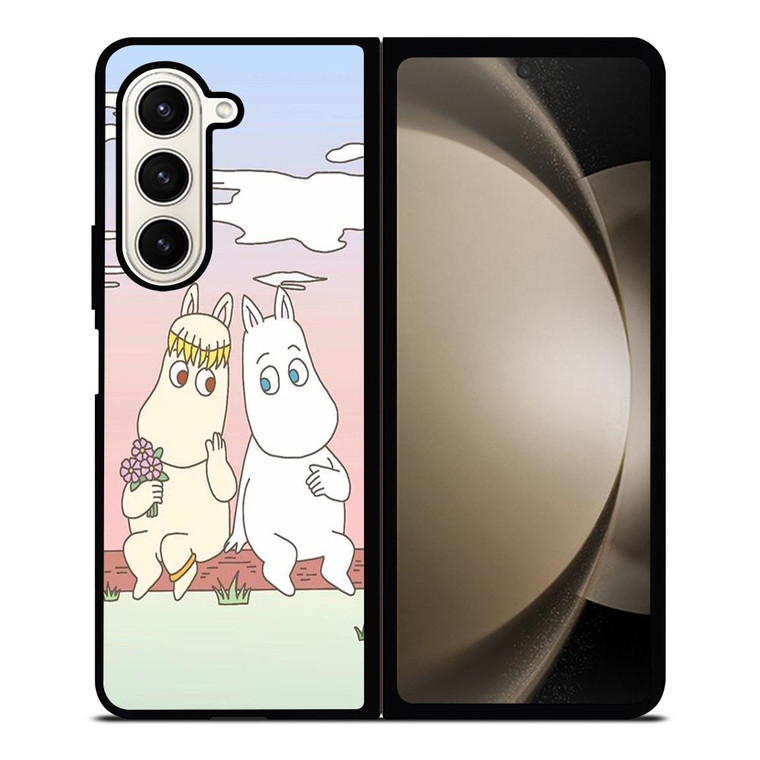 MOOMIN LOVE CARTOON  Samsung Galaxy Z Fold 5 Case Cover MOOMIN LOVE CARTOON  Samsung Galaxy Z Fold 5 Case Cover