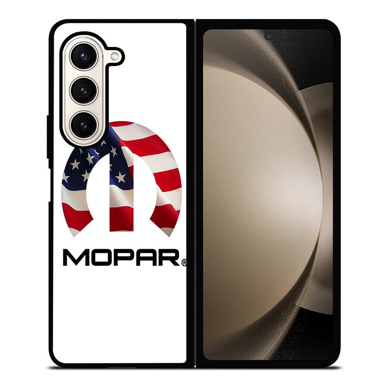 MOPAR USA FLAG LOGO Samsung Galaxy Z Fold 5 Case Cover