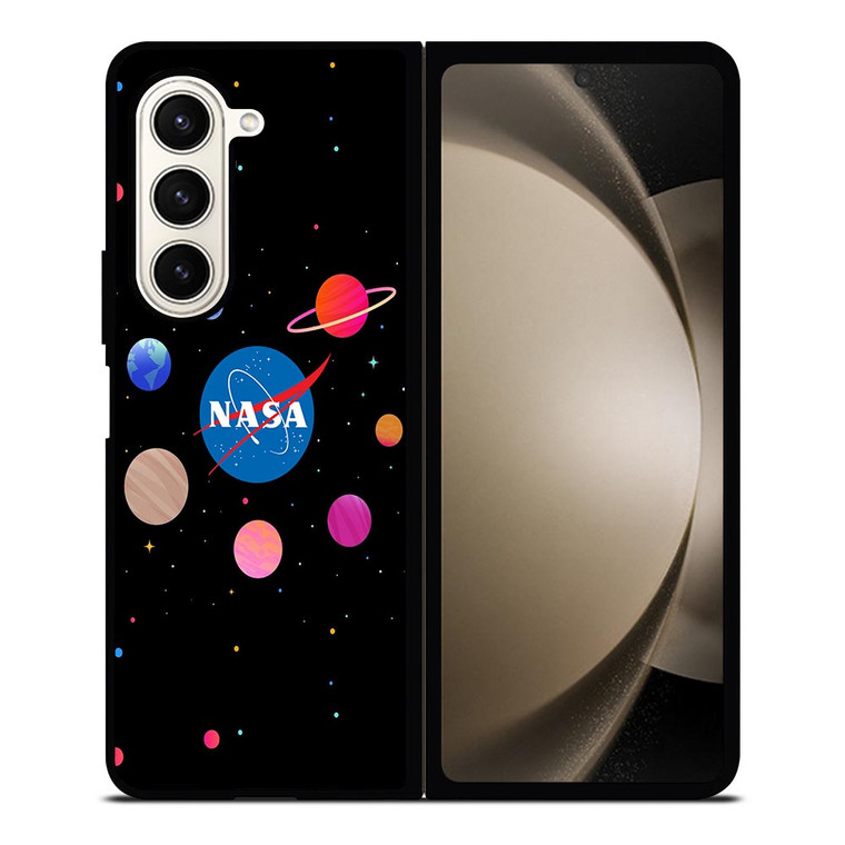 NASA CUTE SOLAR SYSTEM Samsung Galaxy Z Fold 5 Case Cover