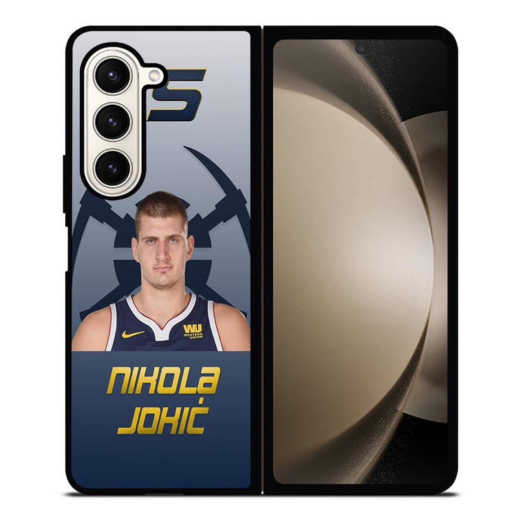 NIKOLA JOKIC DENVER NUGGETS SYMBOL Samsung Galaxy Z Fold 5 Case Cover