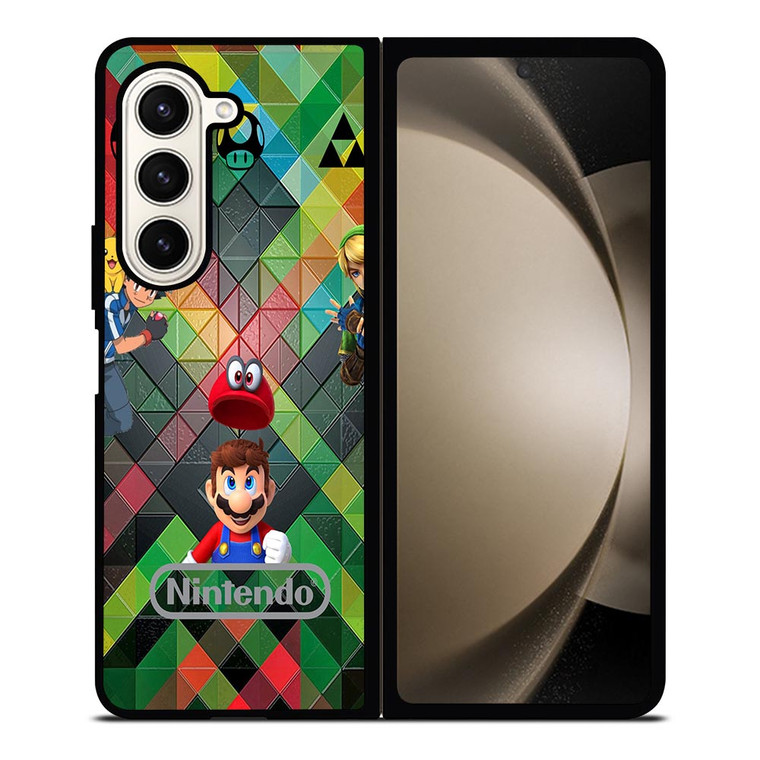 NINTENDO SWITCH GAME COLLECTION Samsung Galaxy Z Fold 5 Case Cover