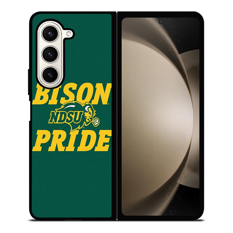NORTH DAKOTA BISON PRIDE NDSU FOOTBALL Samsung Galaxy Z Fold 5 Case Cover