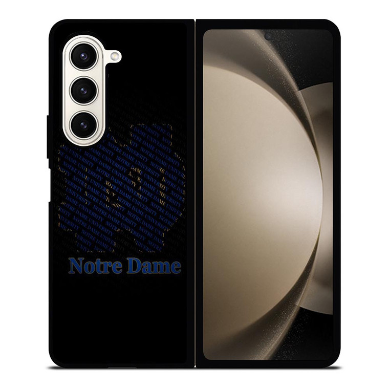 NOTRE DAME IRISH LOGO PATTERN Samsung Galaxy Z Fold 5 Case Cover