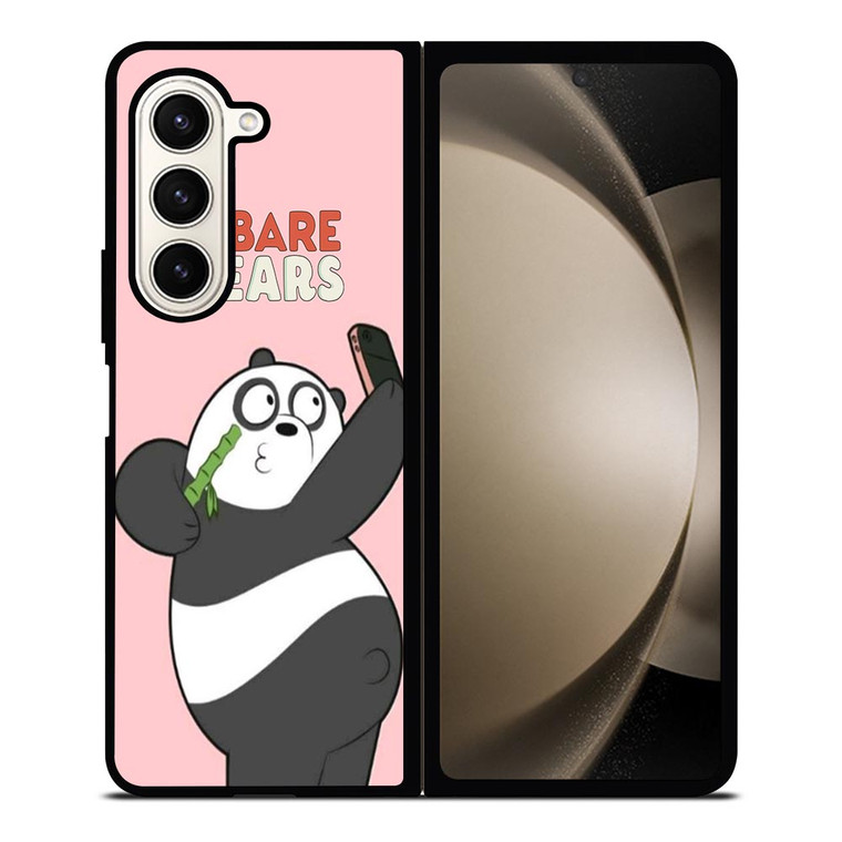 PANDA WE BARE BEARS CUTE Samsung Galaxy Z Fold 5 Case Cover