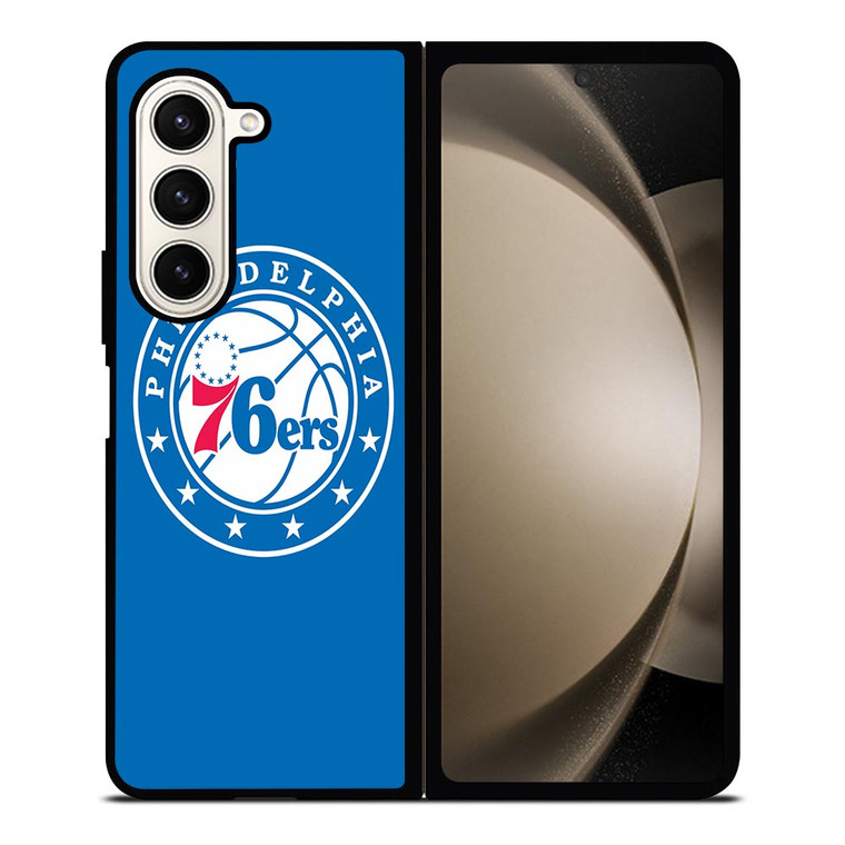 PHILADELPHIA 76ERS LOGO BADGE Samsung Galaxy Z Fold 5 Case Cover