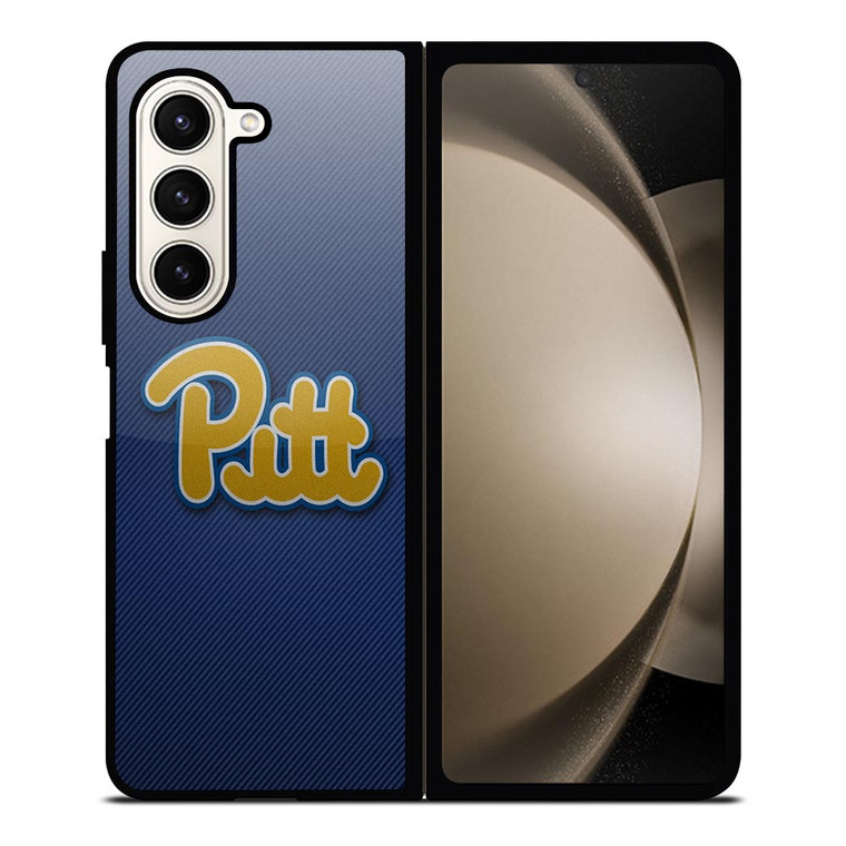 PITTSBURGH PANTHERS FOOTBALL CARBON Samsung Galaxy Z Fold 5 Case Cover