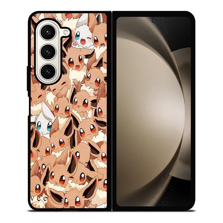 POKEMON EEVEE COLLAGE Samsung Galaxy Z Fold 5 Case Cover POKEMON EEVEE COLLAGE Samsung Galaxy Z Fold 5 Case Cover