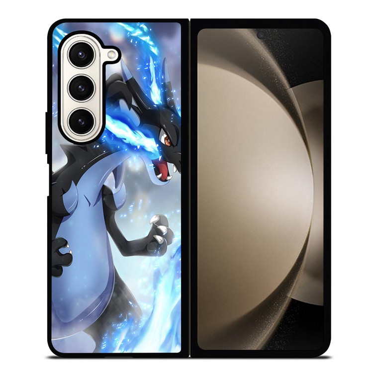 POKEMON MEGA CHARIZARD CARTOON Samsung Galaxy Z Fold 5 Case Cover POKEMON MEGA CHARIZARD CARTOON Samsung Galaxy Z Fold 5 Case Cover
