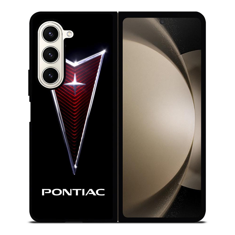 PONTIAC CAR GLOWING LOGO Samsung Galaxy Z Fold 5 Case Cover