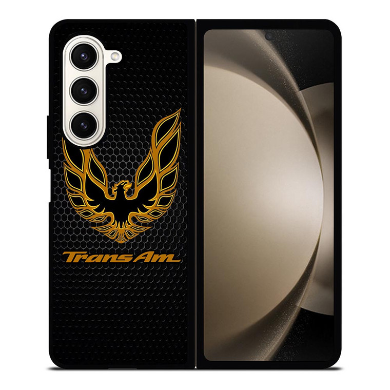 PONTIAC TRANS AM FIREBIRD METAL LOGO Samsung Galaxy Z Fold 5 Case Cover PONTIAC TRANS AM FIREBIRD METAL LOGO Samsung Galaxy Z Fold 5 Case Cover