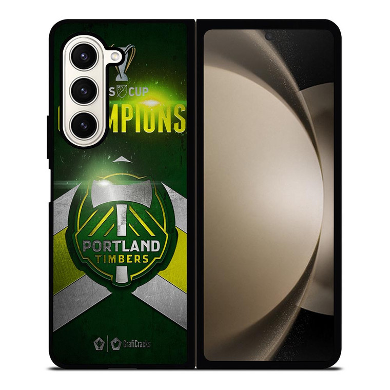 PORTLAND TIMBERS FC LOGO Samsung Galaxy Z Fold 5 Case Cover