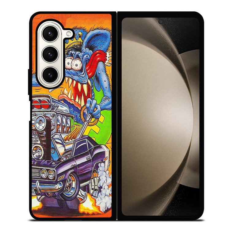 RAT FINK CARTOON Samsung Galaxy Z Fold 5 Case Cover RAT FINK CARTOON Samsung Galaxy Z Fold 5 Case Cover