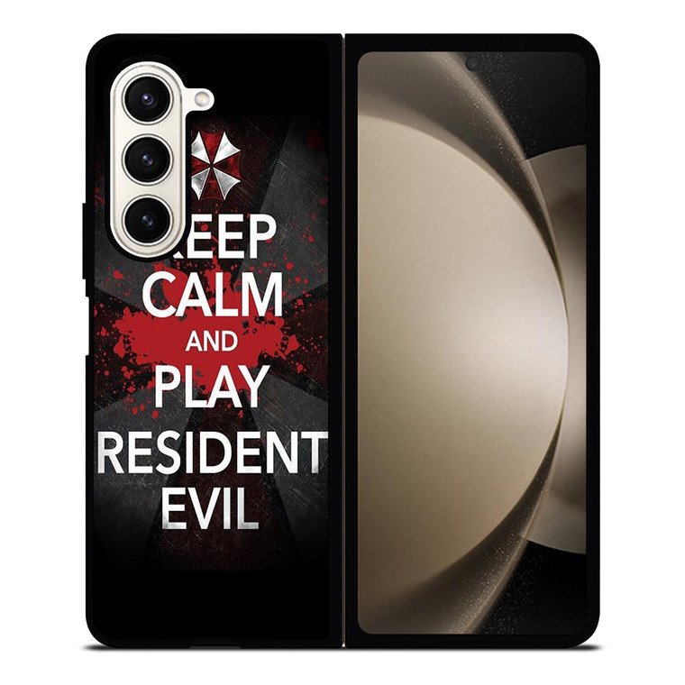 RESIDENT EVIL GAMES SAYING Samsung Galaxy Z Fold 5 Case Cover RESIDENT EVIL GAMES SAYING Samsung Galaxy Z Fold 5 Case Cover