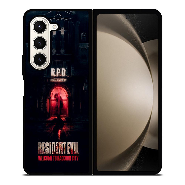 RESIDENT EVIL RACCOON CITY POLICE DEP Samsung Galaxy Z Fold 5 Case Cover RESIDENT EVIL RACCOON CITY POLICE DEP Samsung Galaxy Z Fold 5 Case Cover
