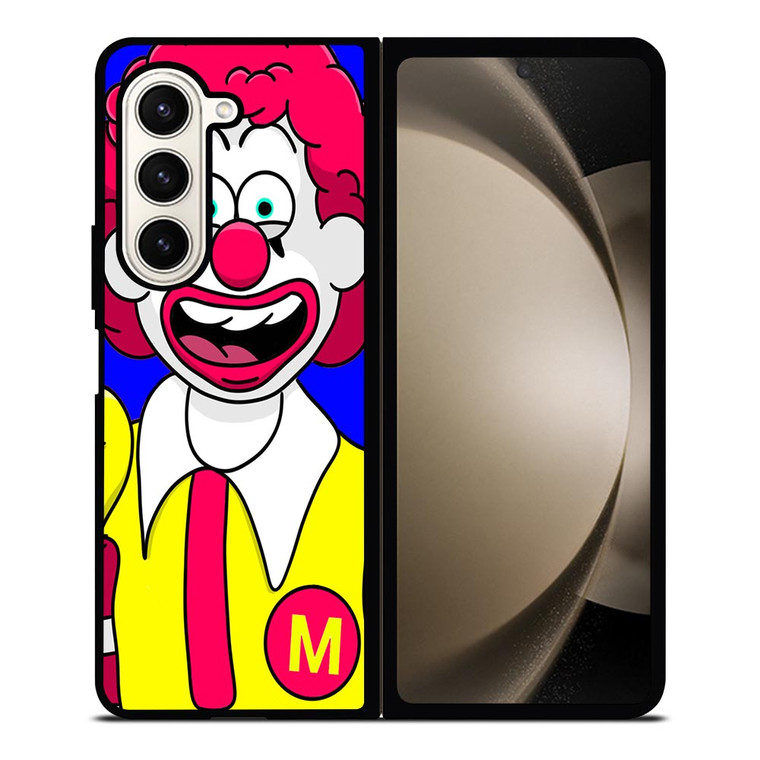 RONALD MCDONALDS MASCOT CARTOON Samsung Galaxy Z Fold 5 Case Cover RONALD MCDONALDS MASCOT CARTOON Samsung Galaxy Z Fold 5 Case Cover