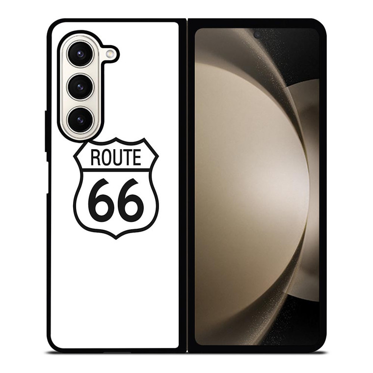 ROUTE 66 HISTORICAL STREET LOGO Samsung Galaxy Z Fold 5 Case Cover ROUTE 66 HISTORICAL STREET LOGO Samsung Galaxy Z Fold 5 Case Cover